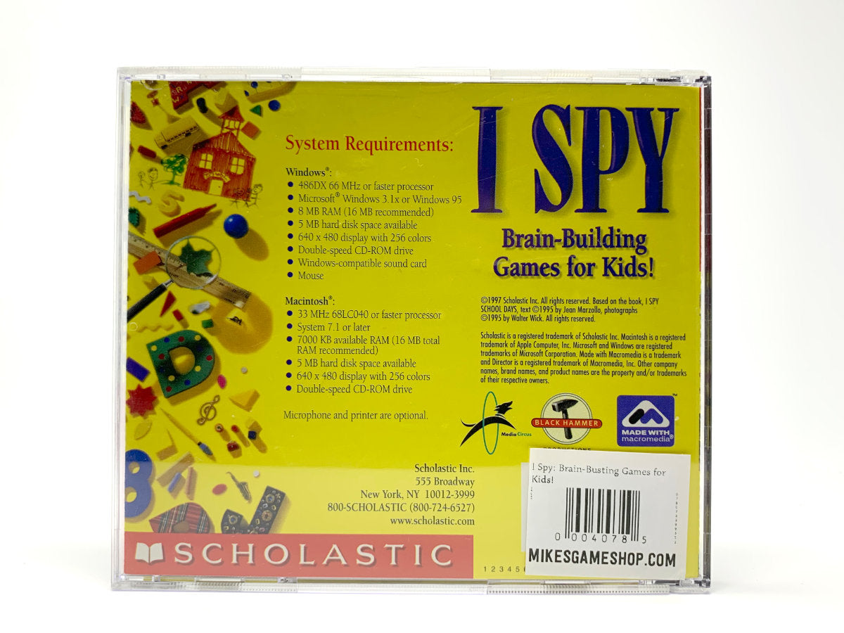 I Spy: Brain-Busting Games for Kids! • PC