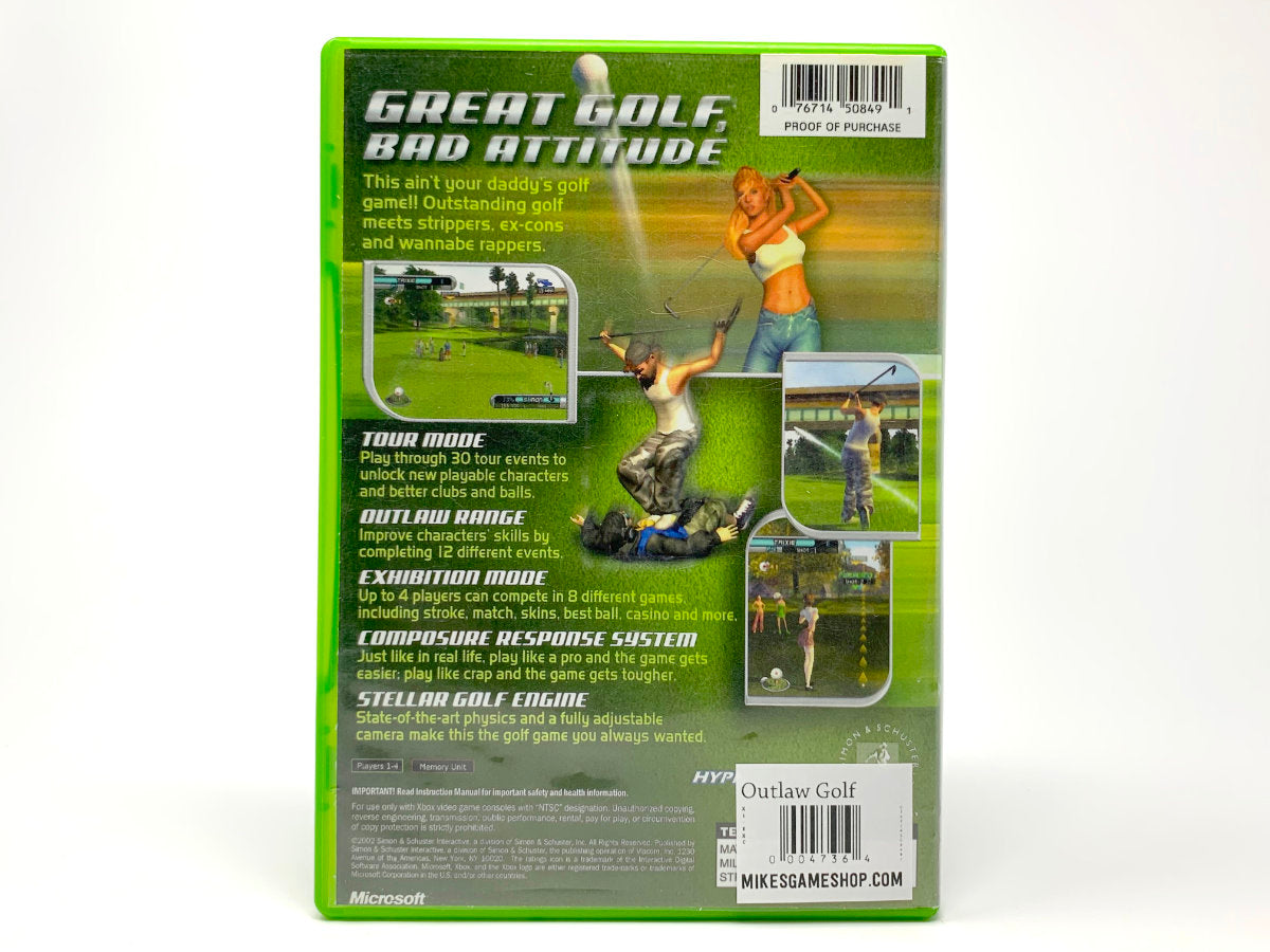Outlaw Golf • Xbox Original