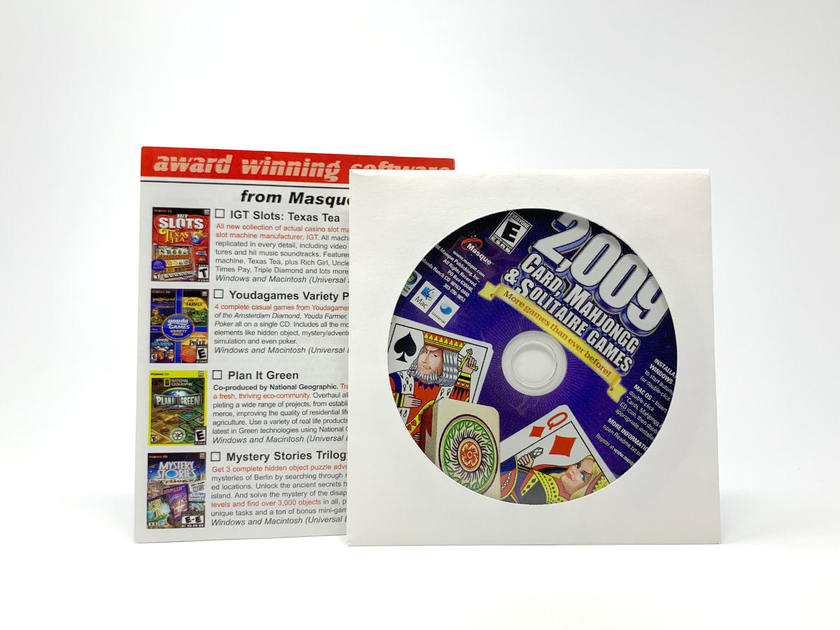 2,009 Cards, Mahjongg & Solitaire Games – (Big Box) • PC (Windows)