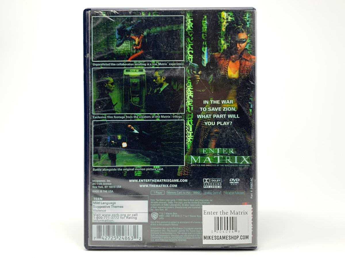 Enter the Matrix • Playstation 2