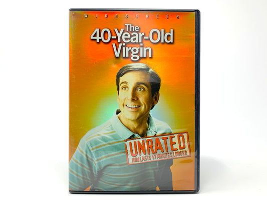 The 40-Year-Old Virgin – Unrated Widescreen • DVD