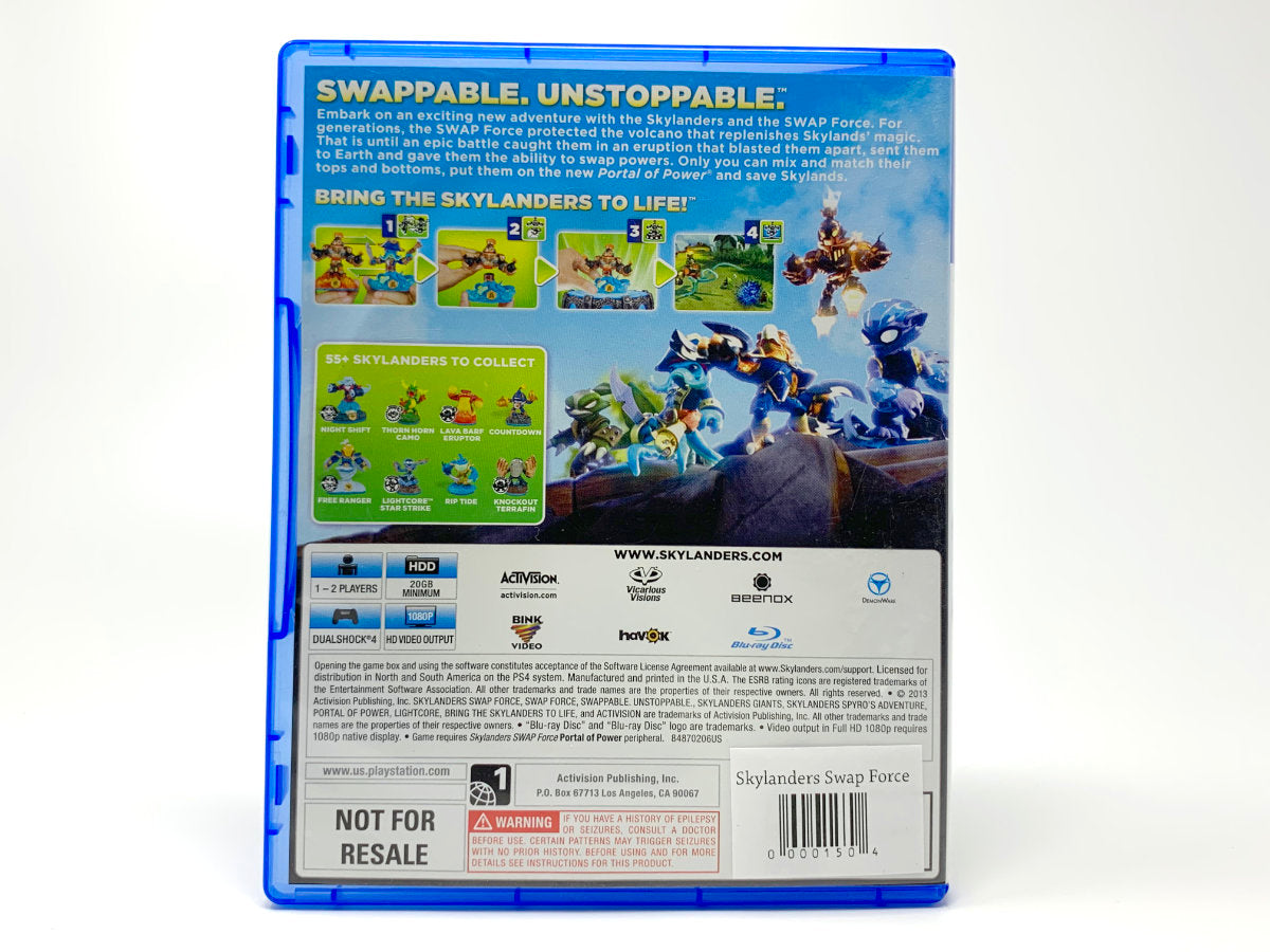 Skylanders: SWAP Force • Playstation 4