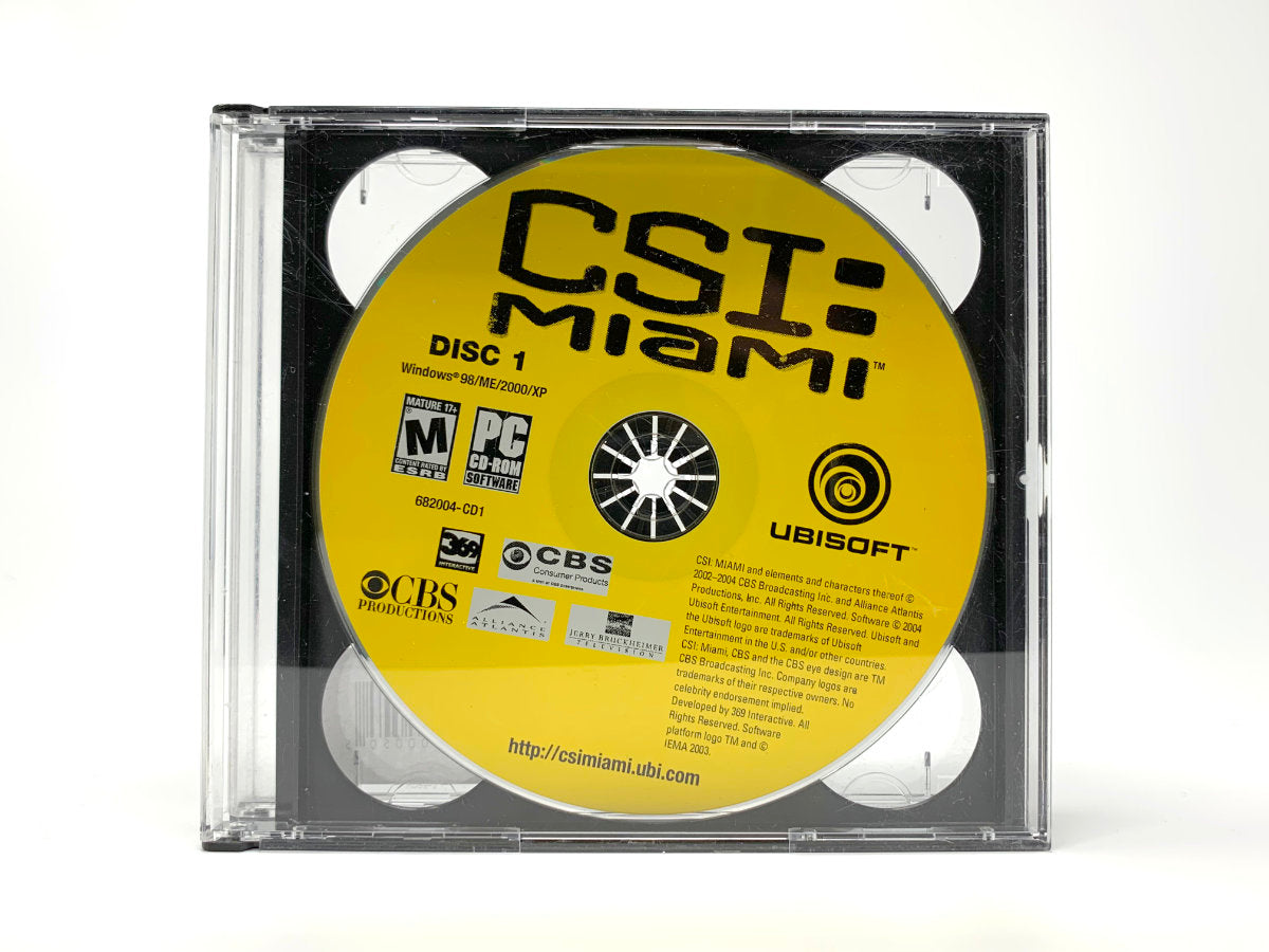 CSI: Miami • PC