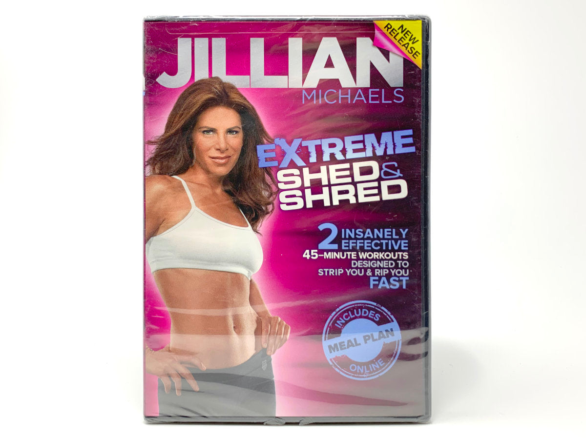 *BRAND NEW* Jillian Michaels: Extreme Shed & Shred • DVD