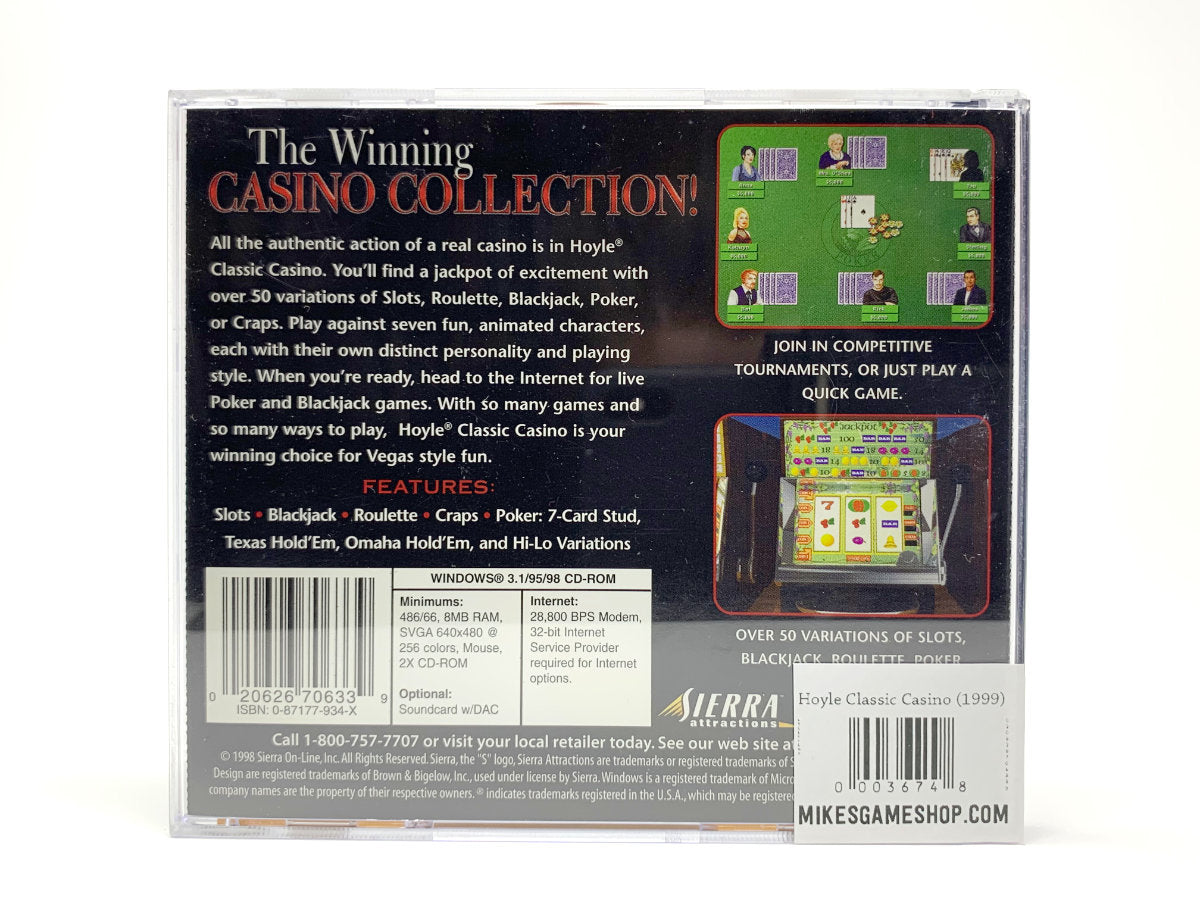 Hoyle Classic Casino (1998) • PC