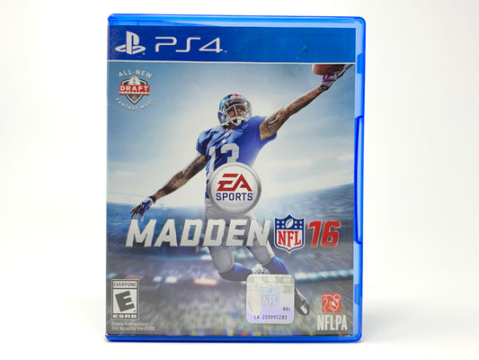 Madden NFL 16 • Playstation 4