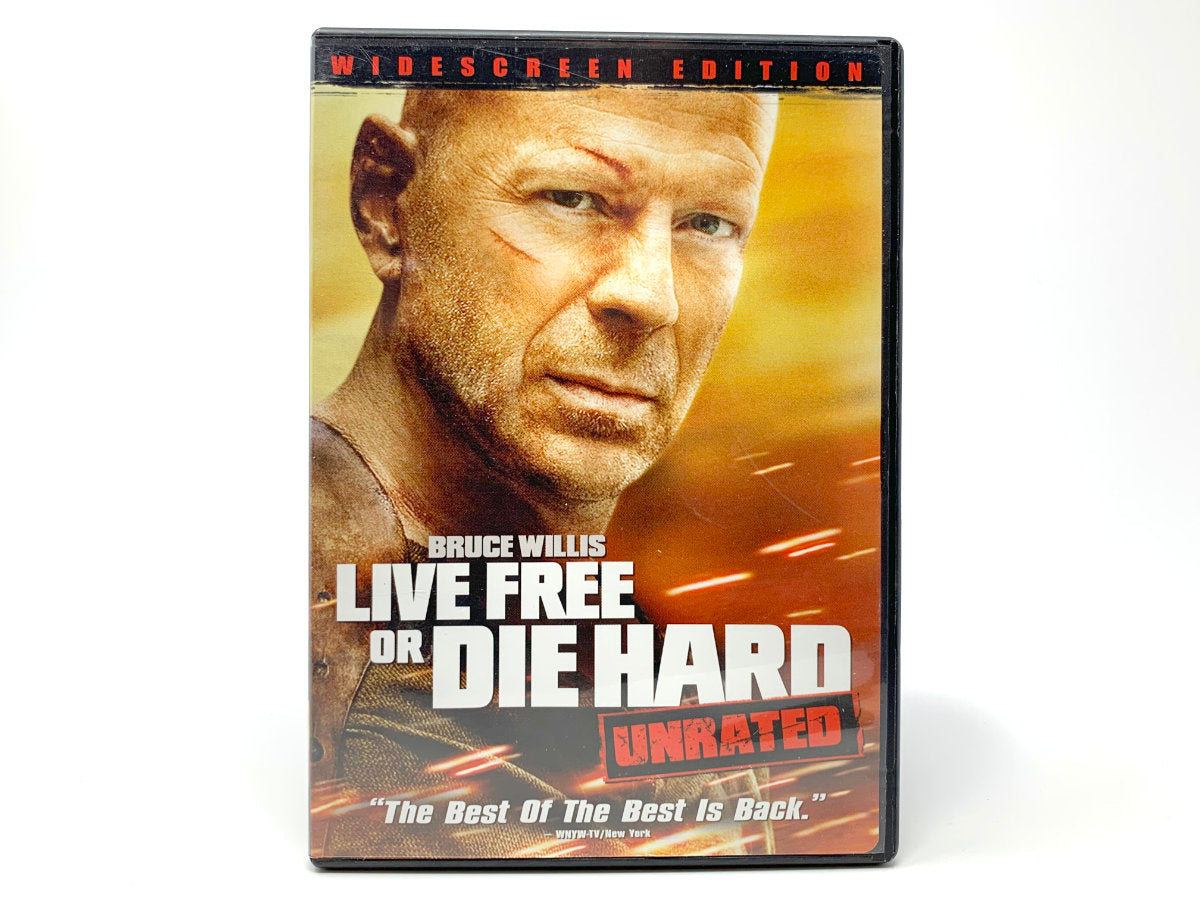 Live Free or Die Hard – Unrated Widescreen • DVD