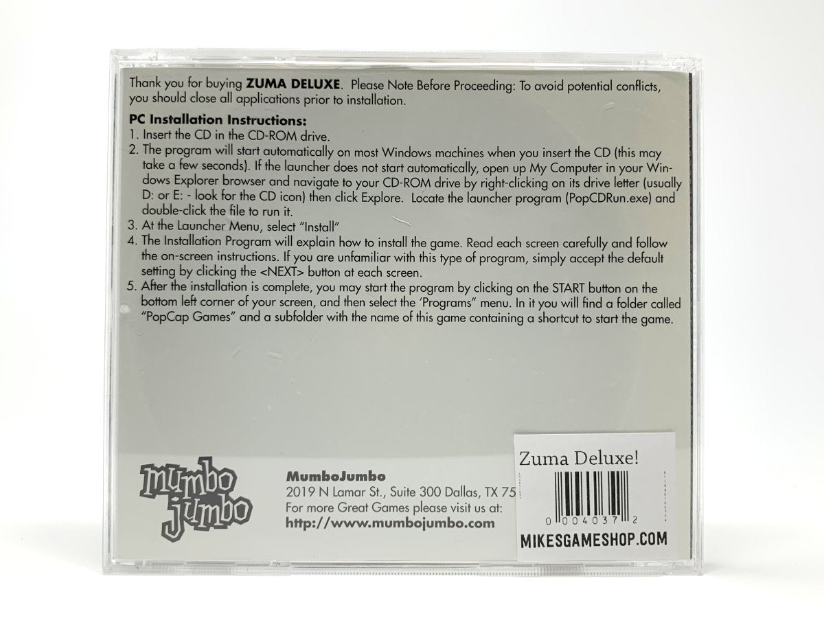 Zuma Deluxe! • PC (Windows)