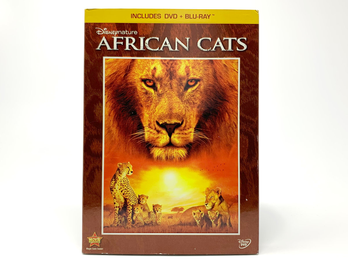 African Cats • Blu-ray+DVD