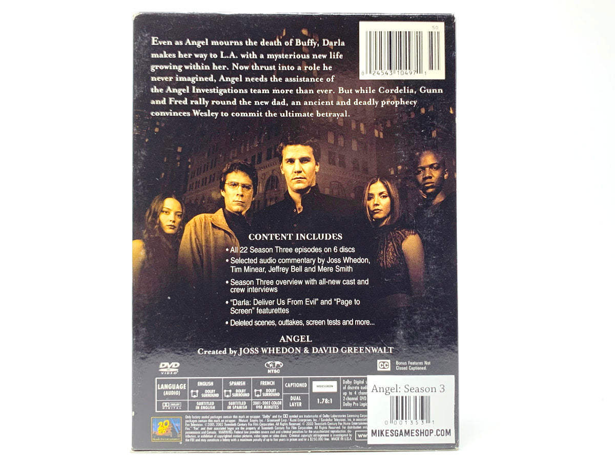 Angel: Season 3 • DVD