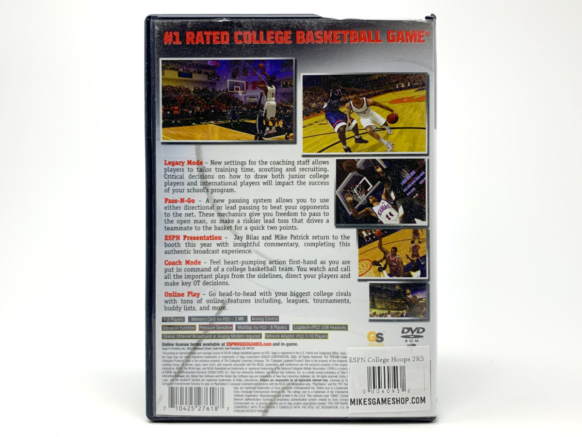 ESPN College Hoops 2K5 • Playstation 2