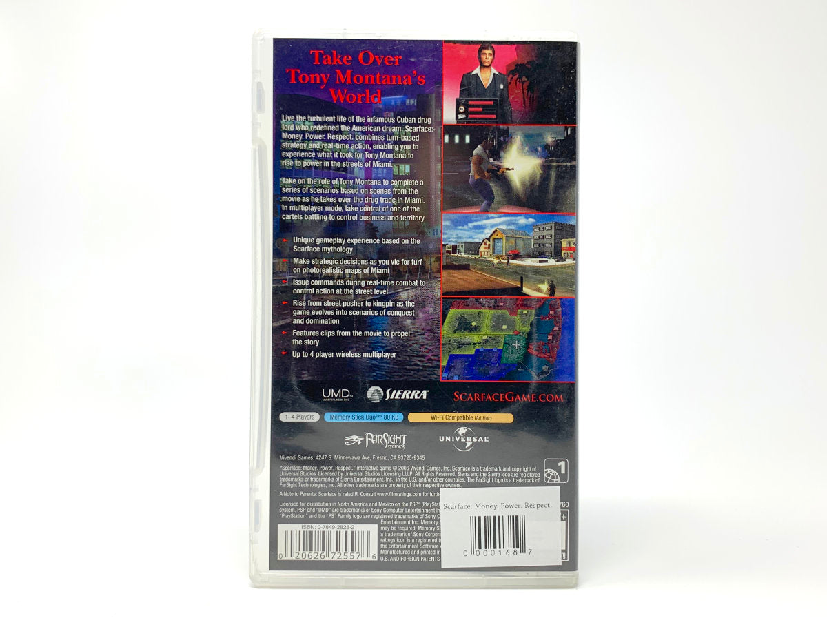 Scarface: Money. Power. Respect. • PSP