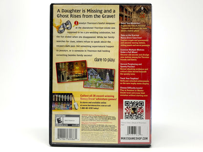 Nancy Drew: Ghost of Thornton Hall • PC (Windows)