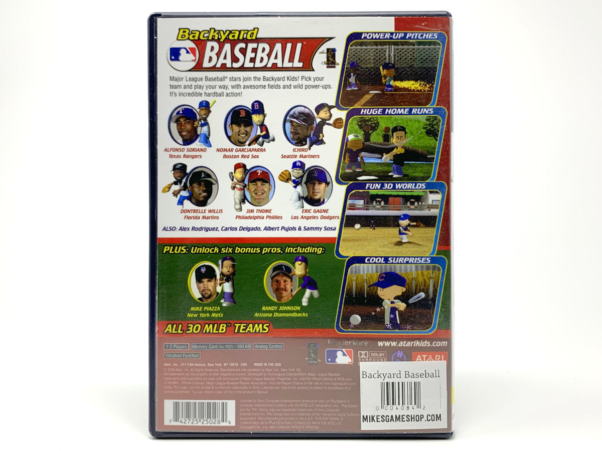 Backyard Baseball • Playstation 2