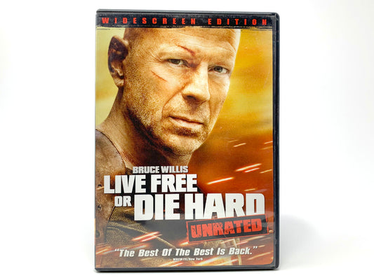 Live Free or Die Hard – Unrated Widescreen • DVD