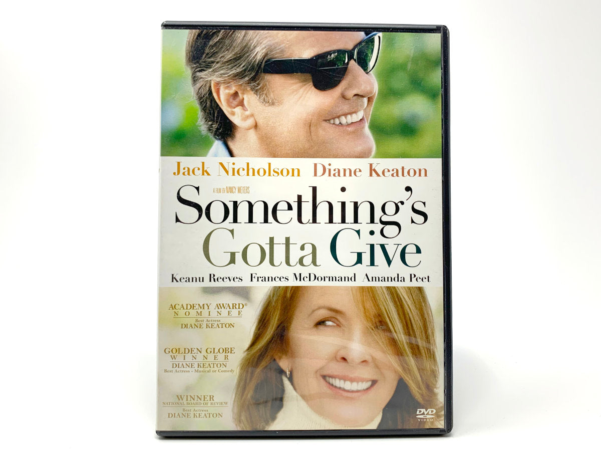 Something's Gotta Give • DVD