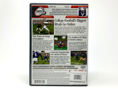 NCAA GameBreaker 2004 • Playstation 2