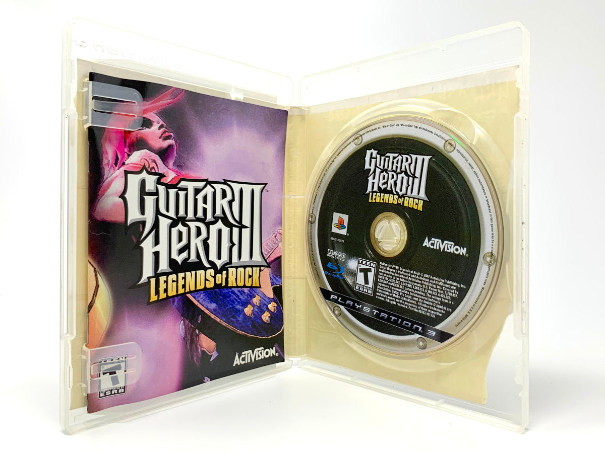 Guitar Hero III: Legends of Rock • Playstation 3