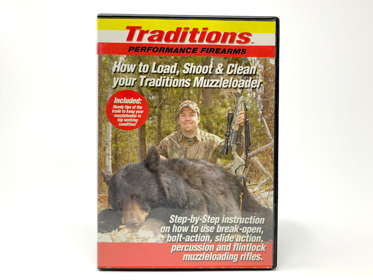 Traditions Performance Firearms: How to Load, Shoot & Clean yoir Traditions Muzzleloader • DVD