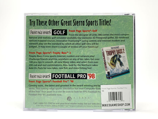 Front Page Sports: Football Pro '98 • PC