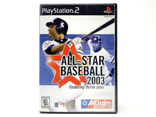 All-Star Baseball 2003 • Playstation 2