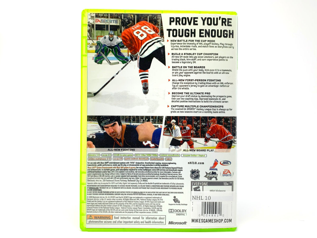 NHL 10 • Xbox 360
