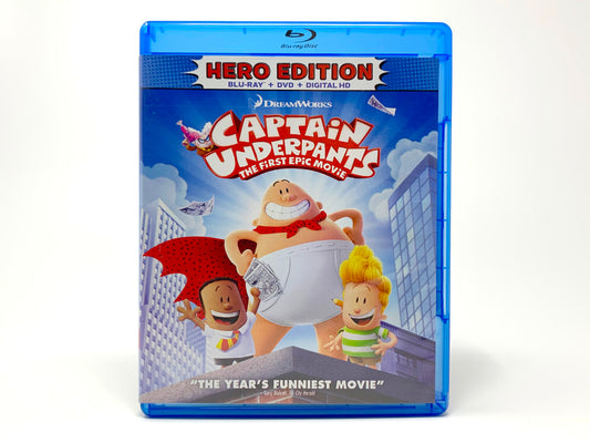 Captain Underpants: The First Epic Movie • Blu-ray