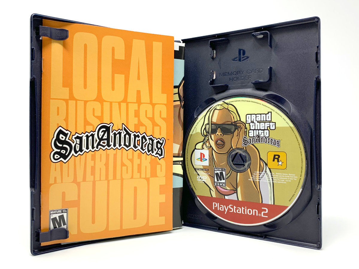 Grand Theft Auto: San Andreas + GTA + Free Spiderman (3 PC Discs