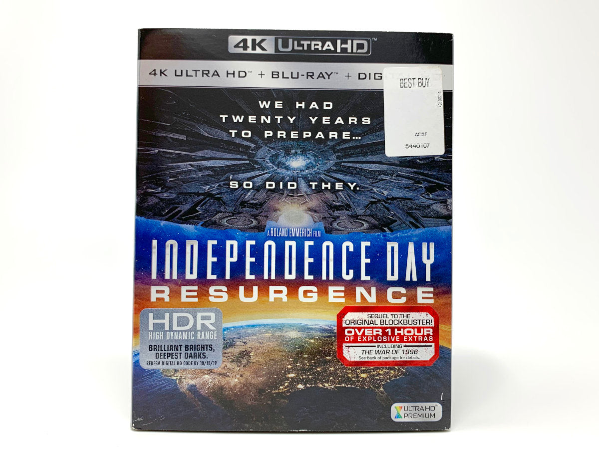 Independence Day: Resurgence • 4K UHD & Blu-ray