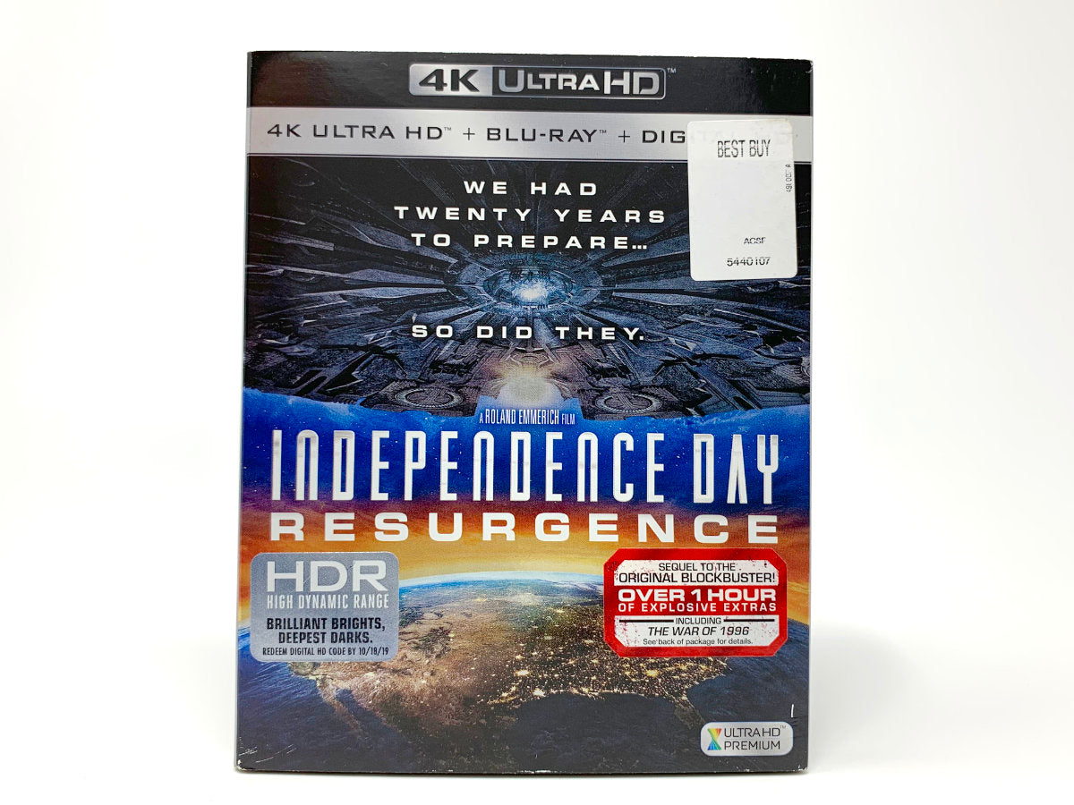Independence Day: Resurgence - 4K Ultra HD + Blu-ray • 4K