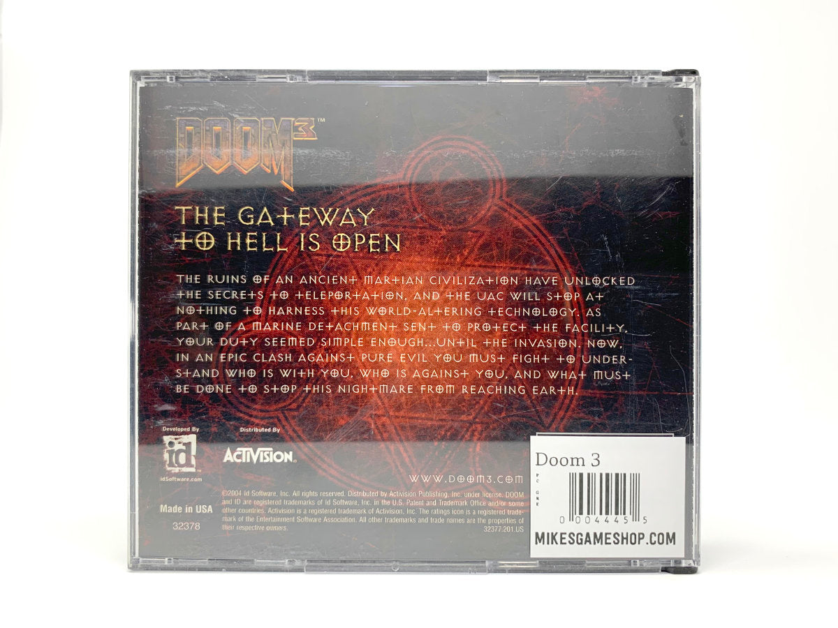 Doom 3 *All 3 Discs* • PC (Windows)