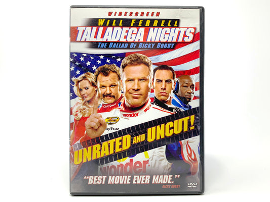 Talladega Nights: The Ballad of Ricky Bobby – Unrated & Uncut • DVD