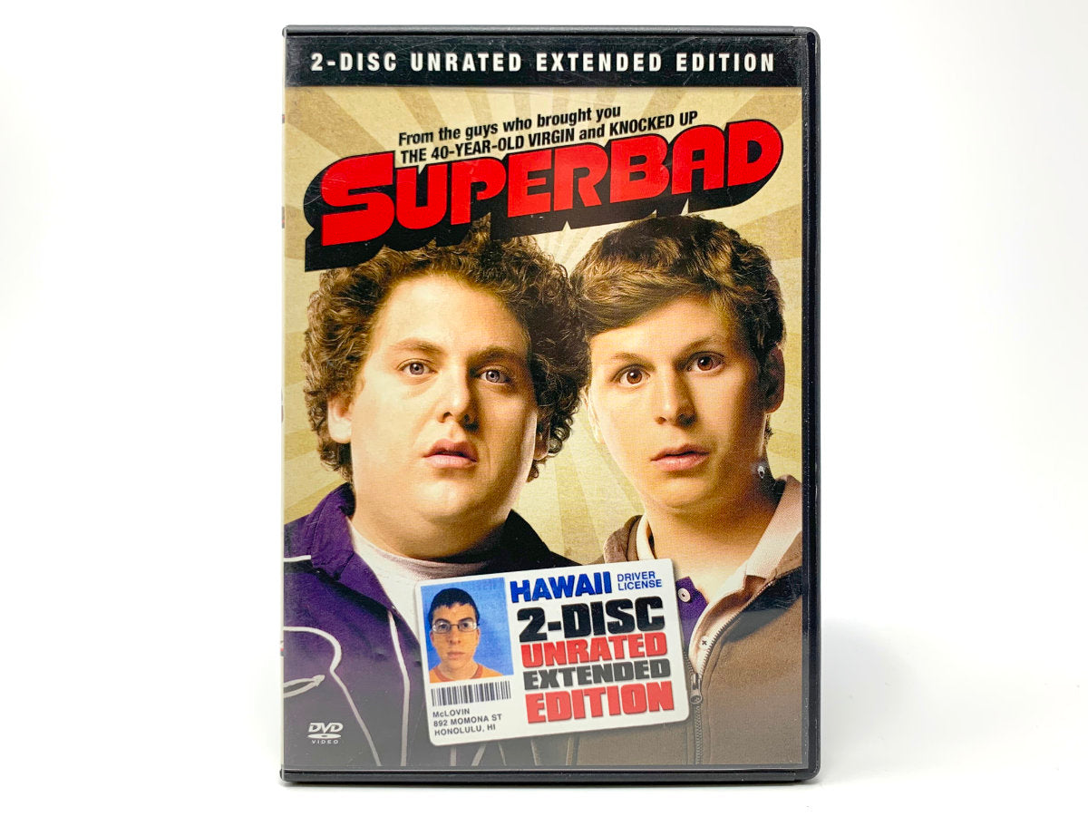 Superbad – Unrated & Extended • DVD