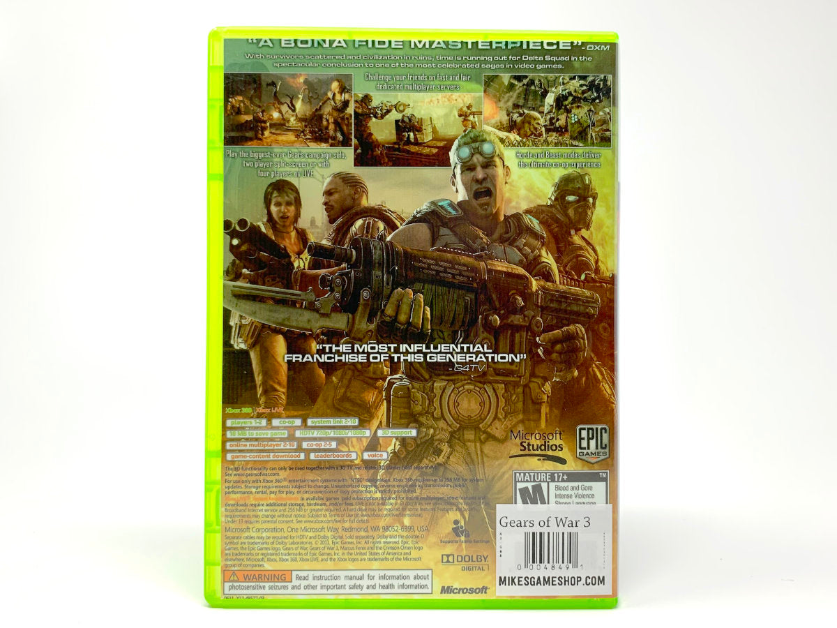 Gears of War 3 • Xbox 360
