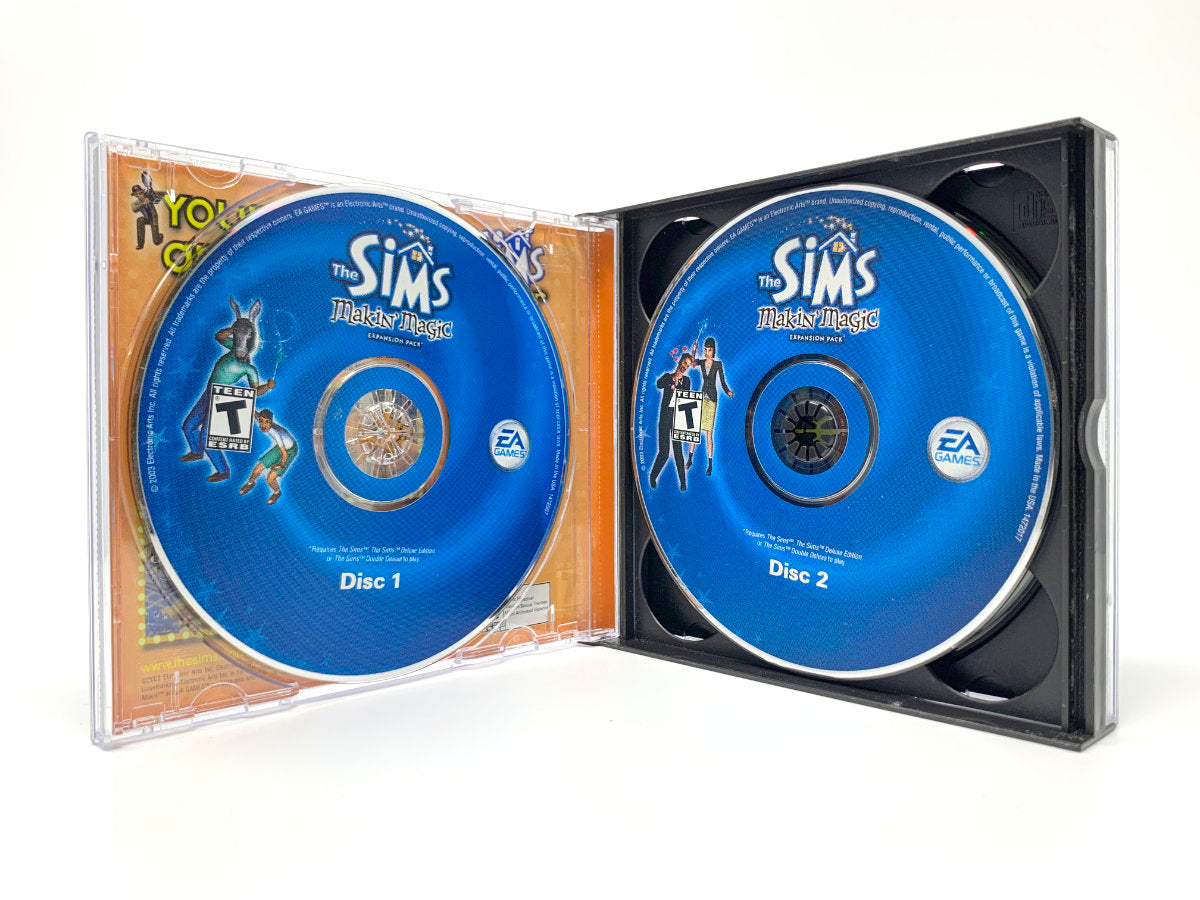 The Sims: Makin' Magic Expansion Pack *All 3 Discs* • PC (Windows)