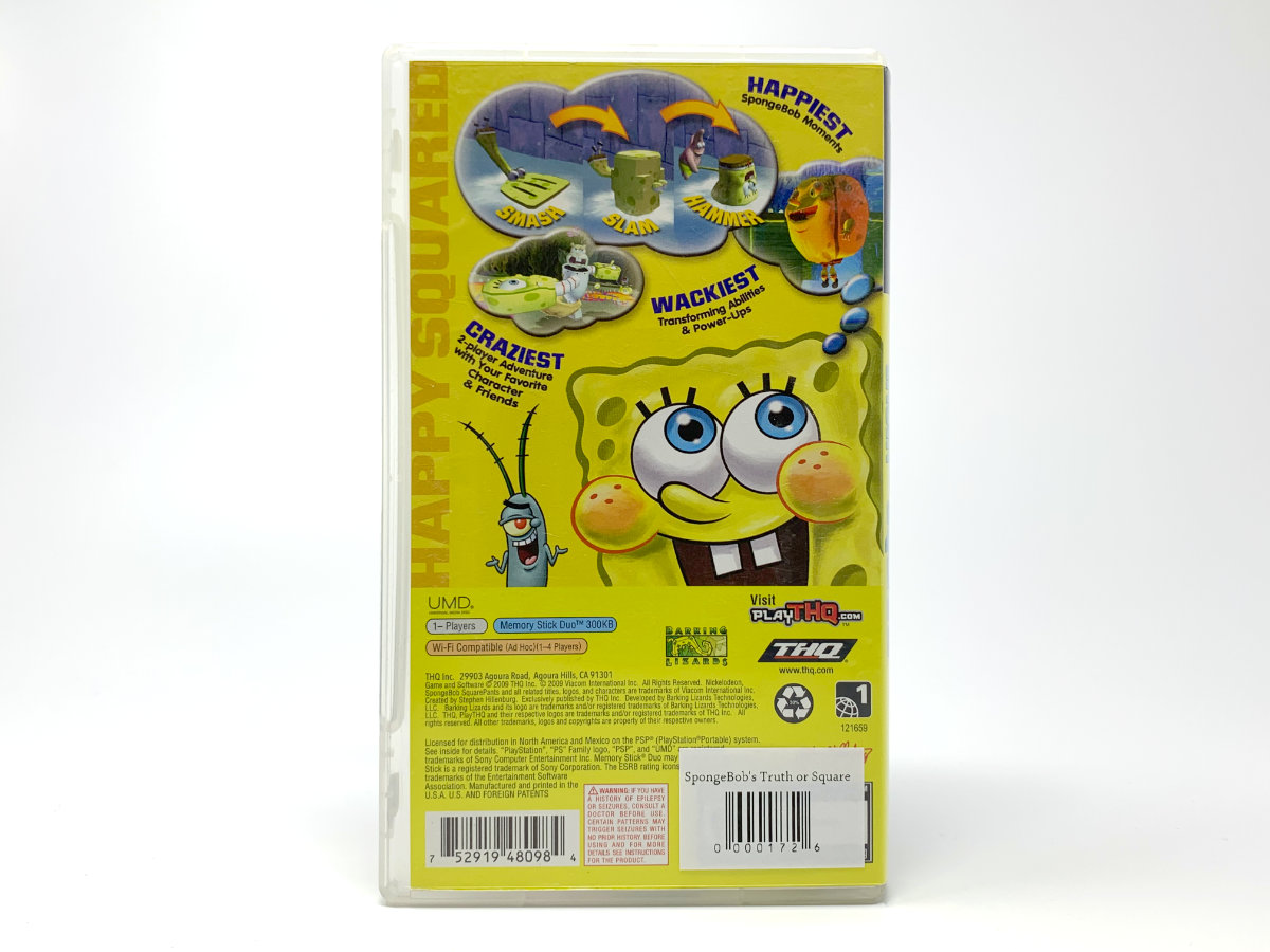 SpongeBob's Truth or Square • PSP