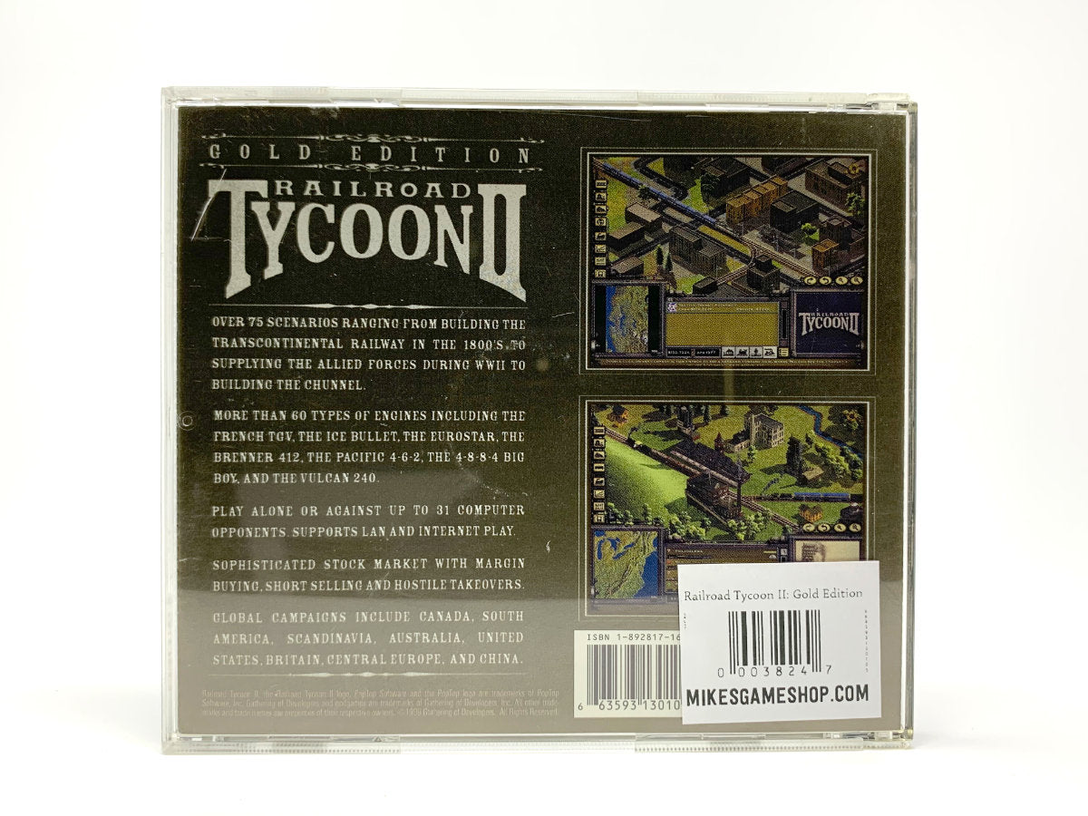 Railroad Tycoon II – Gold Edition • PC (Windows)