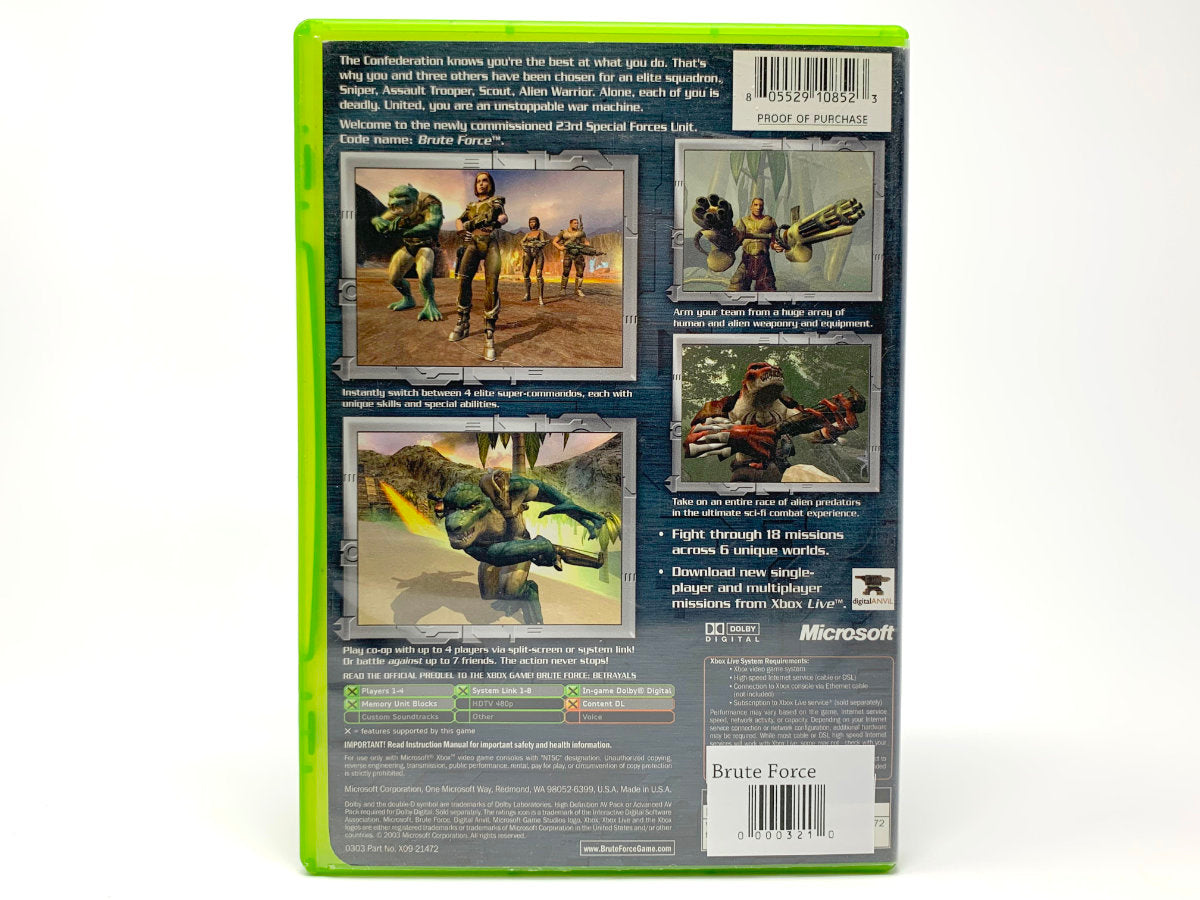 Brute Force • Xbox Original