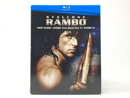 Rambo Trilogy: First Blood / First Blood Part II / Rambo III *Box Set* • Blu-ray