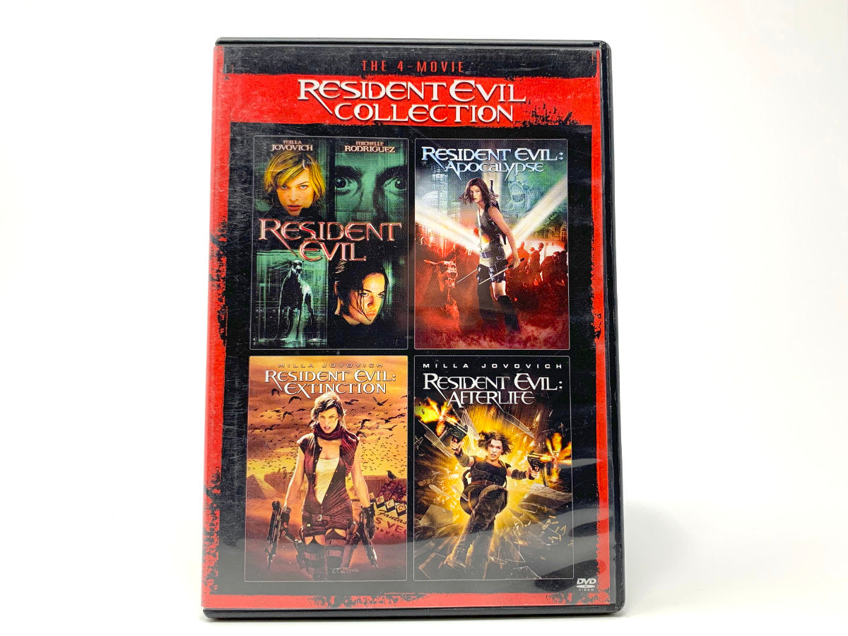 Resident Evil / Resident Evil 2: Apocalypse / Resident Evil 3: Extinction / Resident Evil 4: Afterlife *4 Films* • DVD