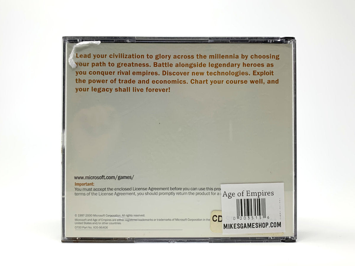 Age of Empires – Collector's Edition (Jewel Case) • PC (Windows)