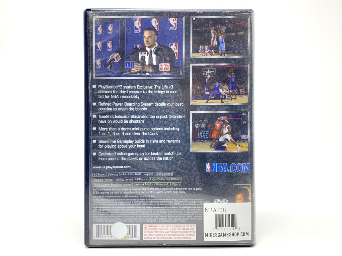 NBA '08 • Playstation 2