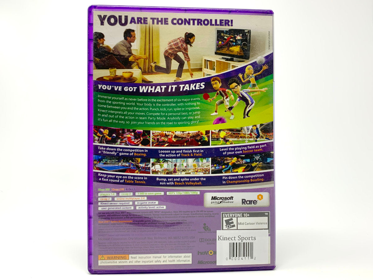 Kinect Sports • Xbox 360