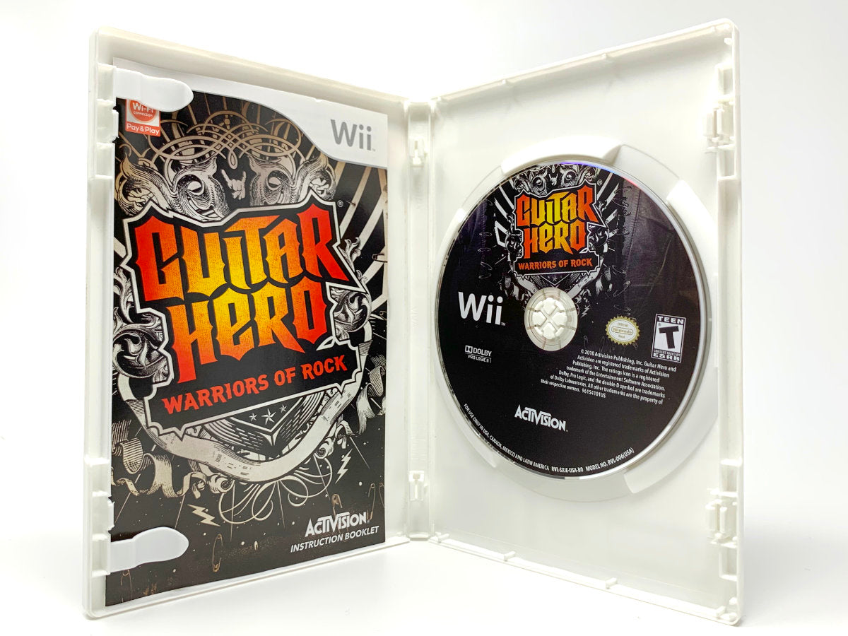 Guitar Hero: Warriors of Rock • Nintendo Wii
