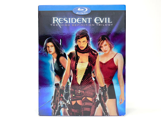 Resident Evil + Resident Evil 2: Apocalypse + Resident Evil 3: Extinction • Blu-ray