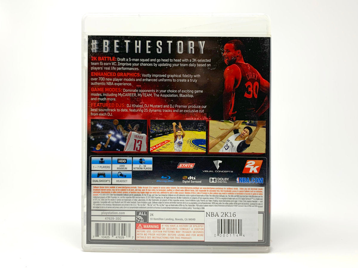 NBA 2K16 • Playstation 3