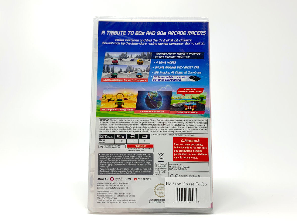 *BRAND NEW* Horizon Chase Turbo (Day Cover) • Nintendo Switch