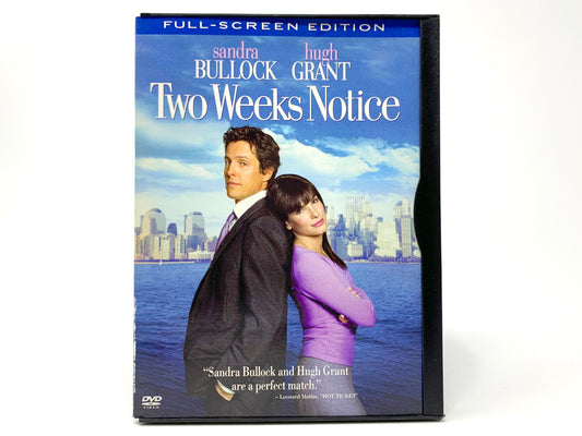 Two Weeks Notice – Full-Screen Special Edition • DVD