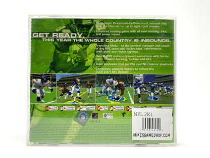 NFL 2K1 • Sega Dreamcast