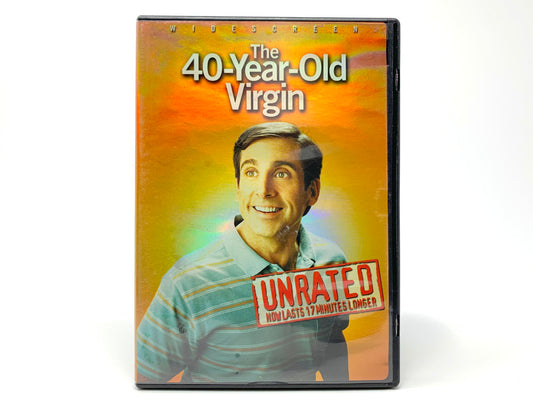 The 40-Year-Old Virgin – Unrated Widescreen • DVD